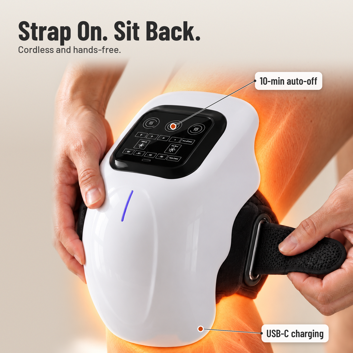 ACTUM ShiftReset cordless, hands-free, 10-min auto-off, USB-C charging