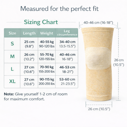Premium Bamboo Knee Sleeve