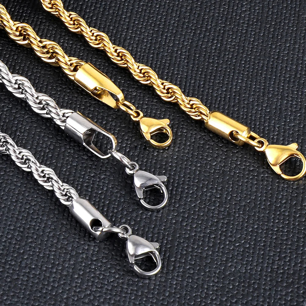 Momentum Rope Chain Necklace (5mm)