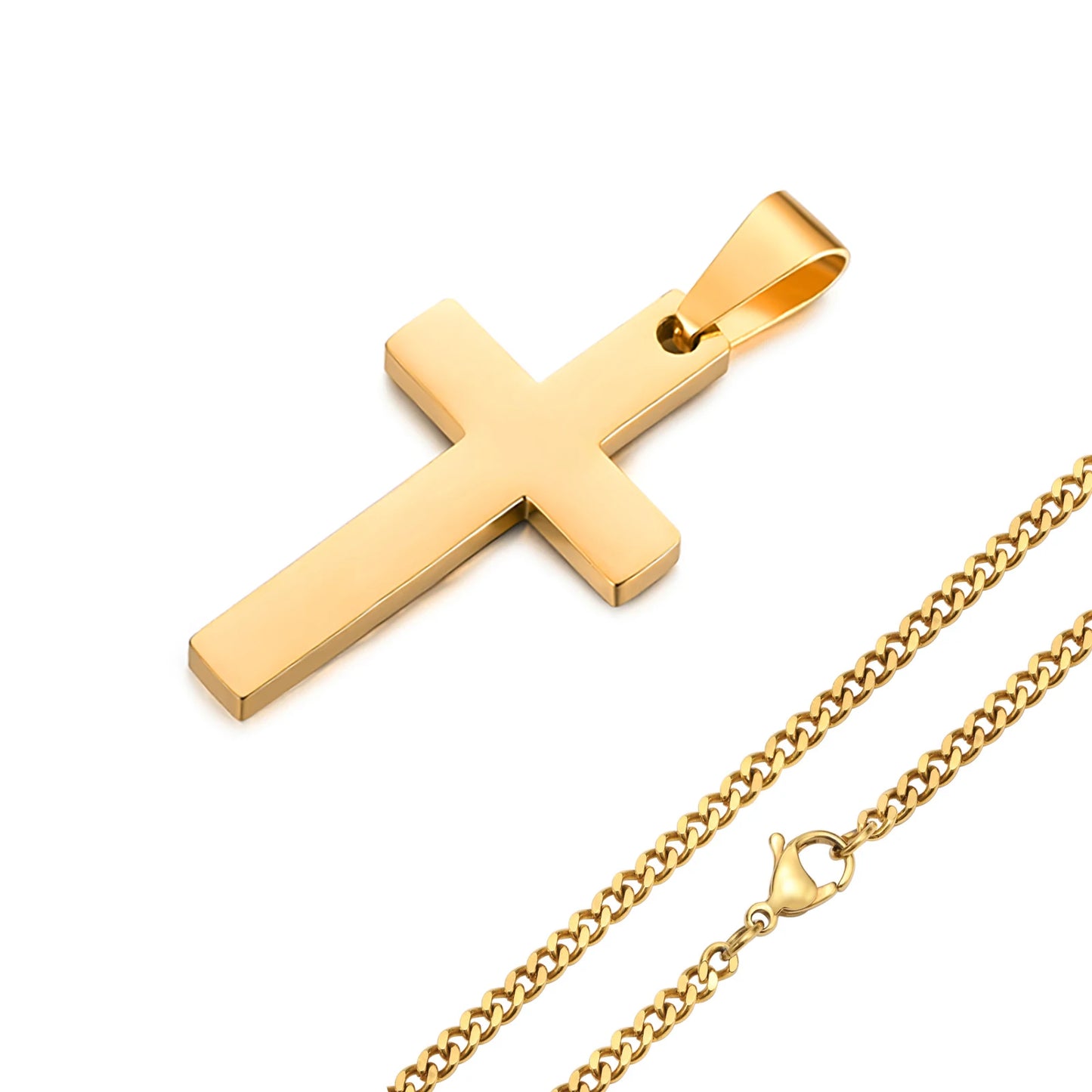 The Legacy Cross Pendant (2mm)