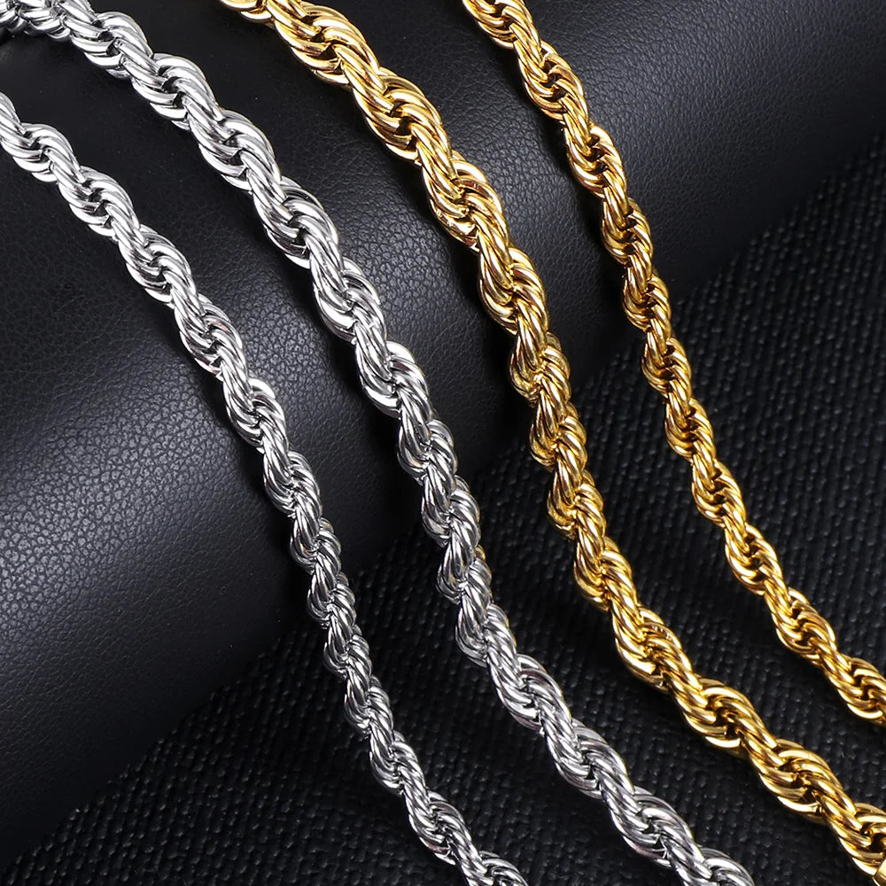 Momentum Rope Chain Necklace (5mm)