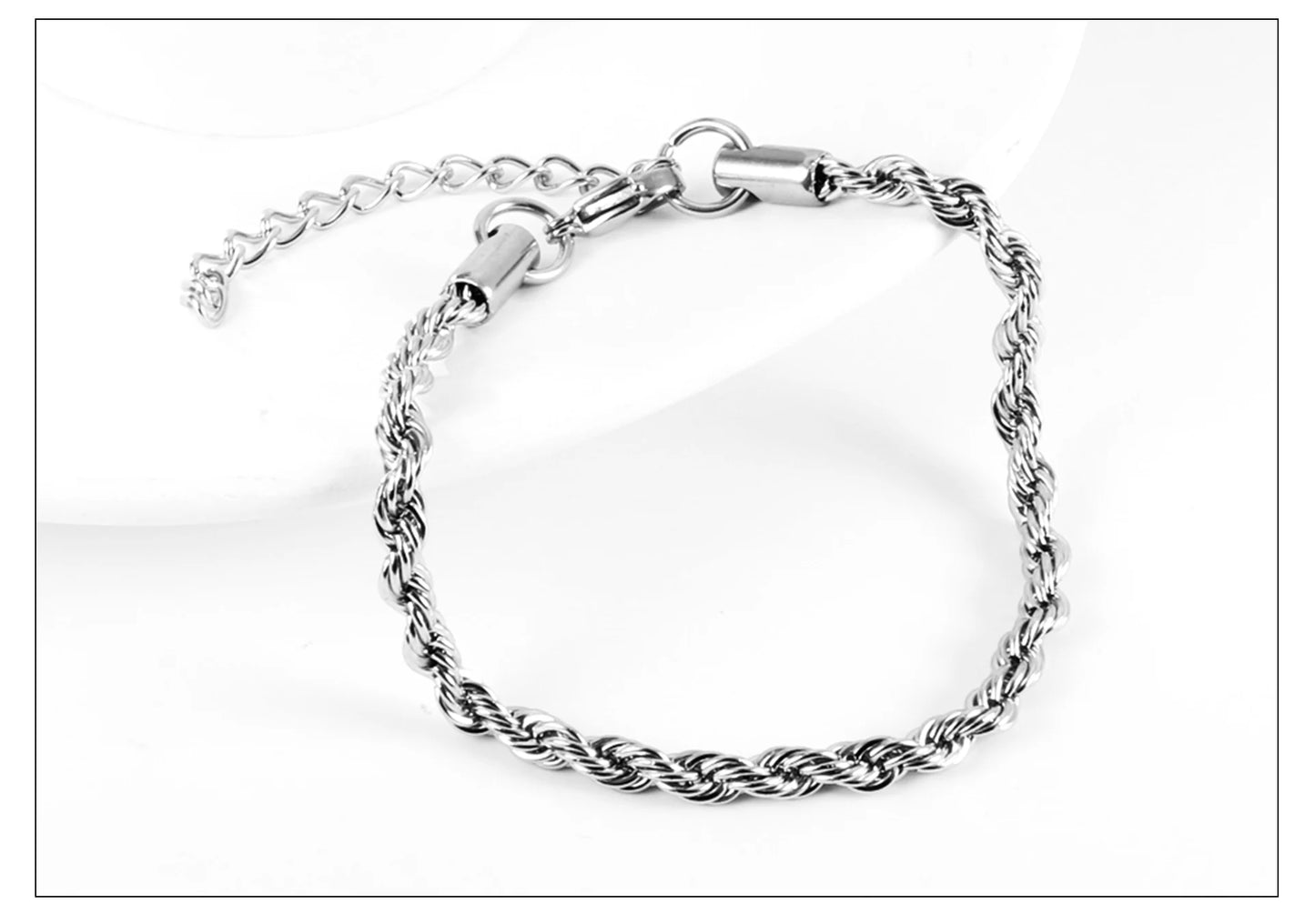 Momentum Rope Chain Bracelet (3mm)