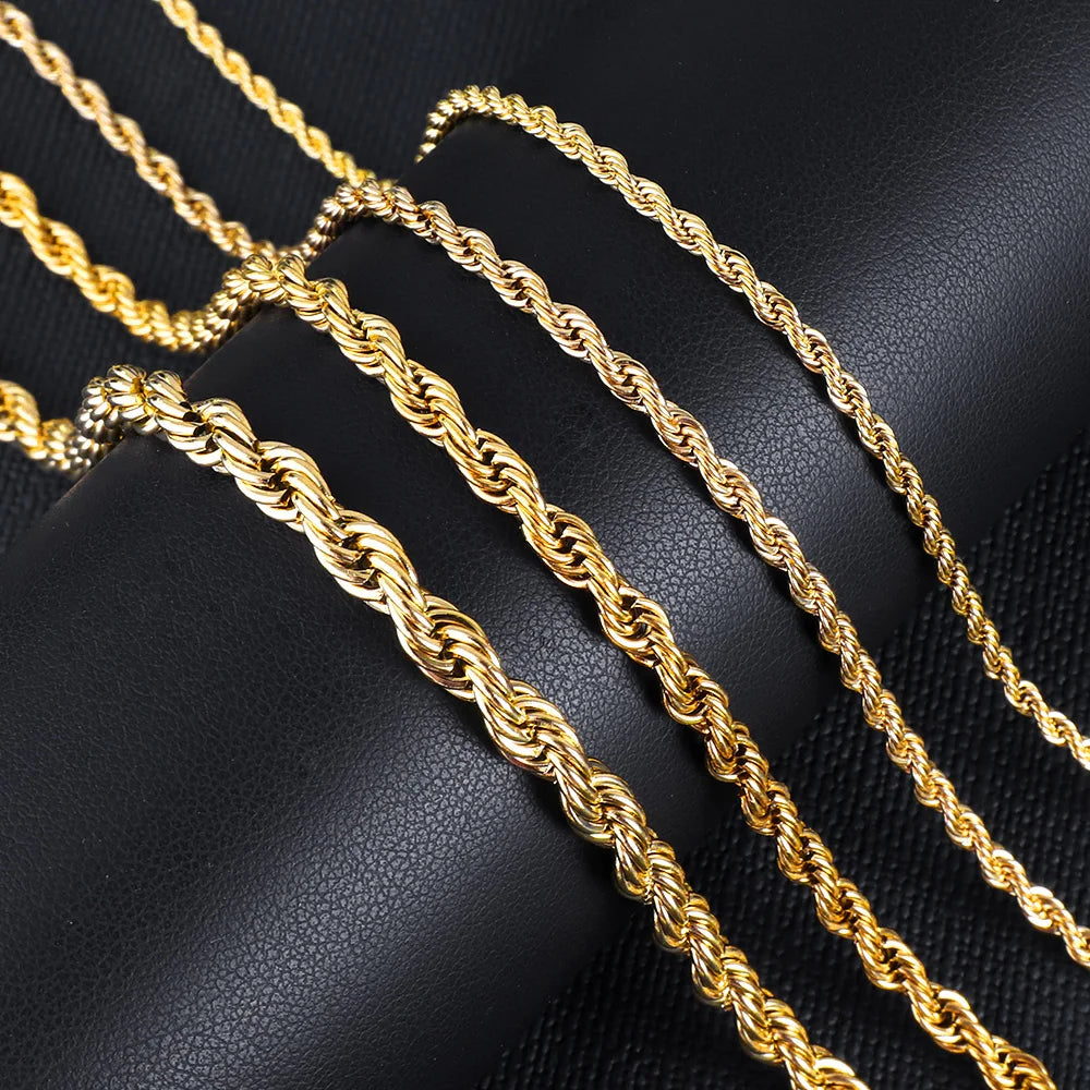 Momentum Rope Chain Necklace (5mm)