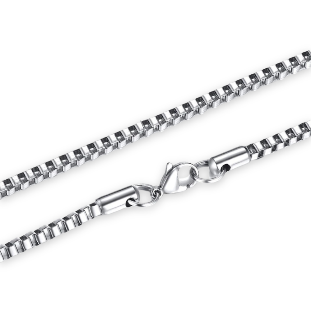 Aetos Box Chain Necklace (3mm)