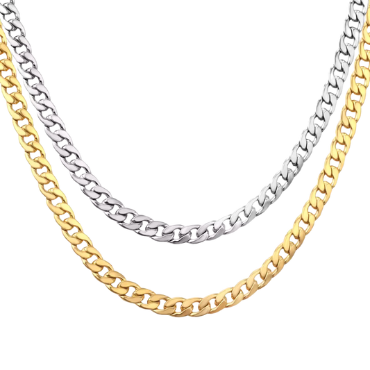 Core Cuban Chain Necklace (7mm)