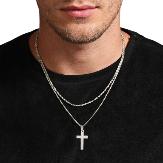 The Legacy Cross Pendant (2mm)